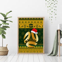 Australia Matildas Christmas Canvas Wall Art Merry Xmas 2023 National Color - Wonder Print Shop
