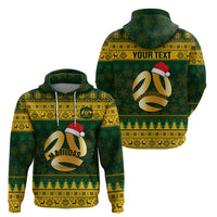 Personalised Australia Matildas Christmas Hoodie Merry Xmas 2023 National Color - Wonder Print Shop