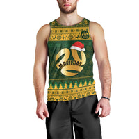 Personalised Australia Matildas Christmas Men Tank Top Merry Xmas 2023 National Color - Wonder Print Shop