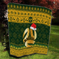 Australia Matildas Christmas Quilt Merry Xmas 2023 National Color - Wonder Print Shop