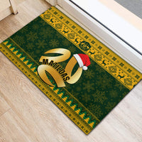 Australia Matildas Christmas Rubber Doormat Merry Xmas 2023 National Color - Wonder Print Shop