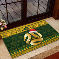 Australia Matildas Christmas Rubber Doormat Merry Xmas 2023 National Color - Wonder Print Shop