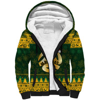 Personalised Australia Matildas Christmas Sherpa Hoodie Merry Xmas 2023 National Color - Wonder Print Shop