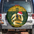 Australia Matildas Christmas Spare Tire Cover Merry Xmas 2023 National Color - Wonder Print Shop