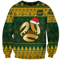 Personalised Australia Matildas Christmas Sweatshirt Merry Xmas 2023 National Color - Wonder Print Shop