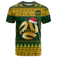 Personalised Australia Matildas Christmas T Shirt Merry Xmas 2023 National Color - Wonder Print Shop