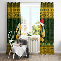 Australia Matildas Christmas Window Curtain Merry Xmas 2023 National Color - Wonder Print Shop