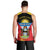 Personalised Antigua And Barbuda Independence Day Men Tank Top 42nd Anniversary Flag Style - Wonder Print Shop