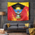 Personalised Antigua And Barbuda Independence Day Tapestry 42nd Anniversary Flag Style - Wonder Print Shop