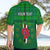 Personalised Dominica Independence Day Hawaiian Shirt Dominik Sisserou Parrot With Madras Pattern - Wonder Print Shop