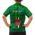Personalised Dominica Independence Day Kid Hawaiian Shirt Dominik Sisserou Parrot With Madras Pattern - Wonder Print Shop