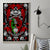 Mexico Day Of The Dead Canvas Wall Art Mexican Sugar Skull Dia de los Muertos - Wonder Print Shop