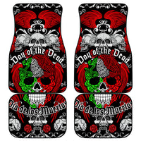 Mexico Day Of The Dead Car Mats Mexican Sugar Skull Dia de los Muertos - Wonder Print Shop