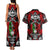 Mexico Day Of The Dead Couples Matching Tank Maxi Dress and Hawaiian Shirt Mexican Sugar Skull Dia de los Muertos - Wonder Print Shop