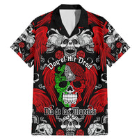Mexico Day Of The Dead Family Matching Mermaid Dress and Hawaiian Shirt Mexican Sugar Skull Dia de los Muertos - Wonder Print Shop