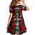 Mexico Day Of The Dead Family Matching Off Shoulder Maxi Dress and Hawaiian Shirt Mexican Sugar Skull Dia de los Muertos - Wonder Print Shop