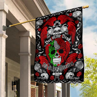 Mexico Day Of The Dead Garden Flag Mexican Sugar Skull Dia de los Muertos - Wonder Print Shop