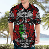 Mexico Day Of The Dead Hawaiian Shirt Mexican Sugar Skull Dia de los Muertos - Wonder Print Shop