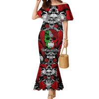 Mexico Day Of The Dead Mermaid Dress Mexican Sugar Skull Dia de los Muertos - Wonder Print Shop