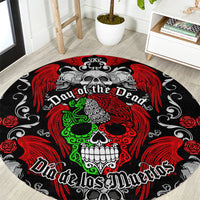mexico-day-of-the-dead-round-carpet-mexican-sugar-skull-dia-de-los-muertos