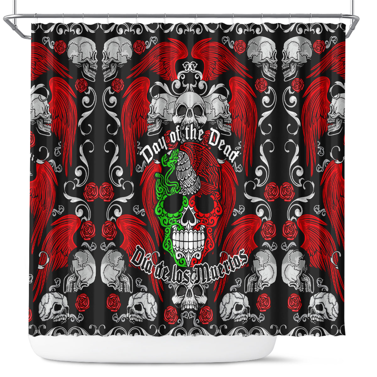 mexico-day-of-the-dead-shower-curtain-mexican-sugar-skull-dia-de-los-muertos