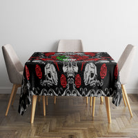 Mexico Day Of The Dead Tablecloth Mexican Sugar Skull Dia de los Muertos - Wonder Print Shop