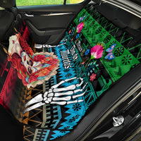 Mexico Day Of The Dead Back Car Seat Cover Mexican La Catrina Dia de los Muertos - Wonder Print Shop