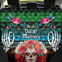 Mexico Day Of The Dead Back Car Seat Cover Mexican La Catrina Dia de los Muertos - Wonder Print Shop