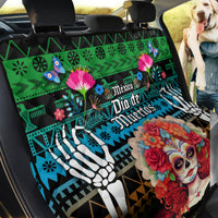Mexico Day Of The Dead Back Car Seat Cover Mexican La Catrina Dia de los Muertos - Wonder Print Shop