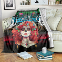 personalised-mexico-day-of-the-dead-blanket-mexican-la-catrina-dia-de-los-muertos