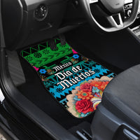Mexico Day Of The Dead Car Mats Mexican La Catrina Dia de los Muertos - Wonder Print Shop