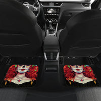 Mexico Day Of The Dead Car Mats Mexican La Catrina Dia de los Muertos - Wonder Print Shop