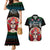 Personalised Mexico Day Of The Dead Couples Matching Mermaid Dress and Hawaiian Shirt Mexican La Catrina Dia de los Muertos - Wonder Print Shop