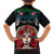 Personalised Mexico Day Of The Dead Family Matching Off Shoulder Maxi Dress and Hawaiian Shirt Mexican La Catrina Dia de los Muertos - Wonder Print Shop