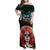 Personalised Mexico Day Of The Dead Family Matching Off Shoulder Maxi Dress and Hawaiian Shirt Mexican La Catrina Dia de los Muertos - Wonder Print Shop