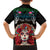 Personalised Mexico Day Of The Dead Family Matching Short Sleeve Bodycon Dress and Hawaiian Shirt Mexican La Catrina Dia de los Muertos - Wonder Print Shop