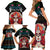 Personalised Mexico Day Of The Dead Family Matching Short Sleeve Bodycon Dress and Hawaiian Shirt Mexican La Catrina Dia de los Muertos - Wonder Print Shop