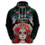 Personalised Mexico Day Of The Dead Hoodie Mexican La Catrina Dia de los Muertos - Wonder Print Shop