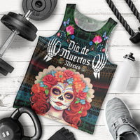 Personalised Mexico Day Of The Dead Men Tank Top Mexican La Catrina Dia de los Muertos - Wonder Print Shop