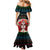 Personalised Mexico Day Of The Dead Mermaid Dress Mexican La Catrina Dia de los Muertos - Wonder Print Shop