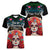 Personalised Mexico Day Of The Dead Women V Neck T Shirt Mexican La Catrina Dia de los Muertos - Wonder Print Shop
