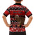 Personalised New Zealand Christmas Family Matching Off Shoulder Maxi Dress and Hawaiian Shirt Aotearoa Kiwi Meri Kirihimete Red Version - Wonder Print Shop