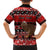 Personalised New Zealand Christmas Family Matching Short Sleeve Bodycon Dress and Hawaiian Shirt Aotearoa Kiwi Meri Kirihimete Red Version - Wonder Print Shop