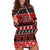 Personalised New Zealand Christmas Hoodie Dress Aotearoa Kiwi Meri Kirihimete Red Version - Wonder Print Shop