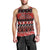 Personalised New Zealand Christmas Men Tank Top Aotearoa Kiwi Meri Kirihimete Red Version - Wonder Print Shop