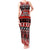 Personalised New Zealand Christmas Tank Maxi Dress Aotearoa Kiwi Meri Kirihimete Red Version - Wonder Print Shop