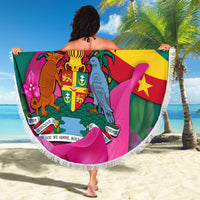 Grenada Independence Day Beach Blanket Gwenad Bougainvillea Flowers - Wonder Print Shop