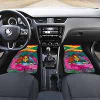 Grenada Independence Day Car Mats Gwenad Bougainvillea Flowers - Wonder Print Shop