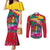 grenada-independence-day-couples-matching-mermaid-dress-and-long-sleeve-button-shirt-gwenad-bougainvillea-flowers