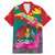 Grenada Independence Day Family Matching Mermaid Dress and Hawaiian Shirt Gwenad Bougainvillea Flowers - Wonder Print Shop